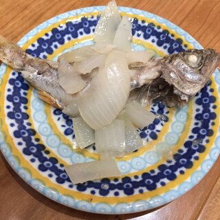 黒ムツと新玉ねぎの醤油さっぱり煮付け！